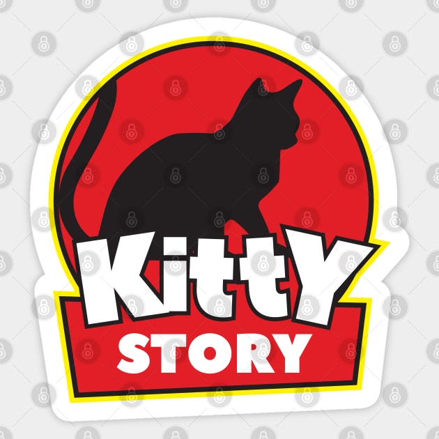 Kitty Story Sticker by Cinestore Merch